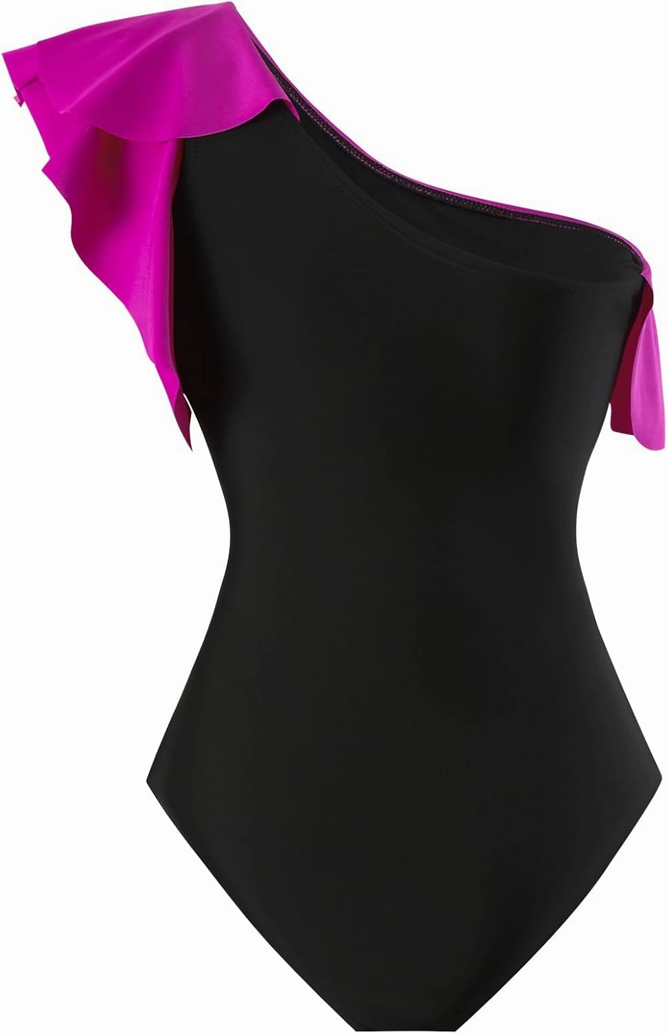 Women One Piece Swimsuit with Cover up Set High Waisted Beach Wrap Skirt Two Piece Bathing Suit