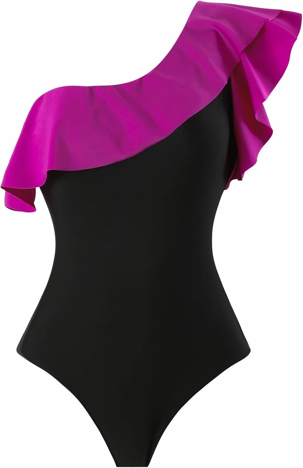 Women One Piece Swimsuit with Cover up Set High Waisted Beach Wrap Skirt Two Piece Bathing Suit