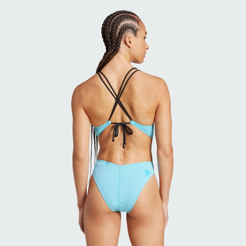 Women's adidas Ripstream 3-Stripes X-Back Swimsuit