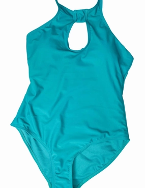 Women's Beach Fun One Piece Swimsuit In Aqua