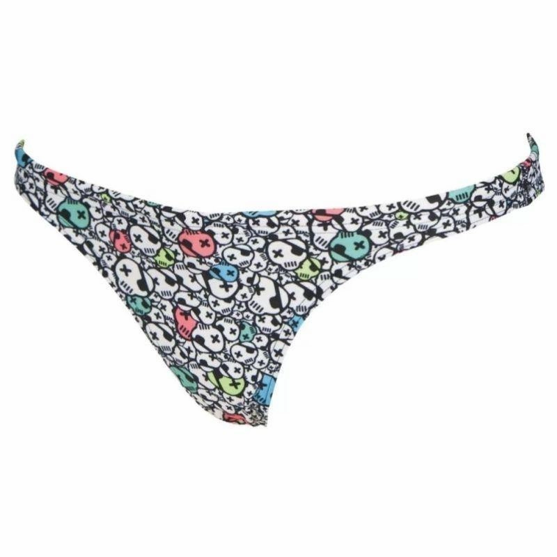 WOMEN'S FREE BRIEF BIKINI BOTTOM - WHITE/MULTI