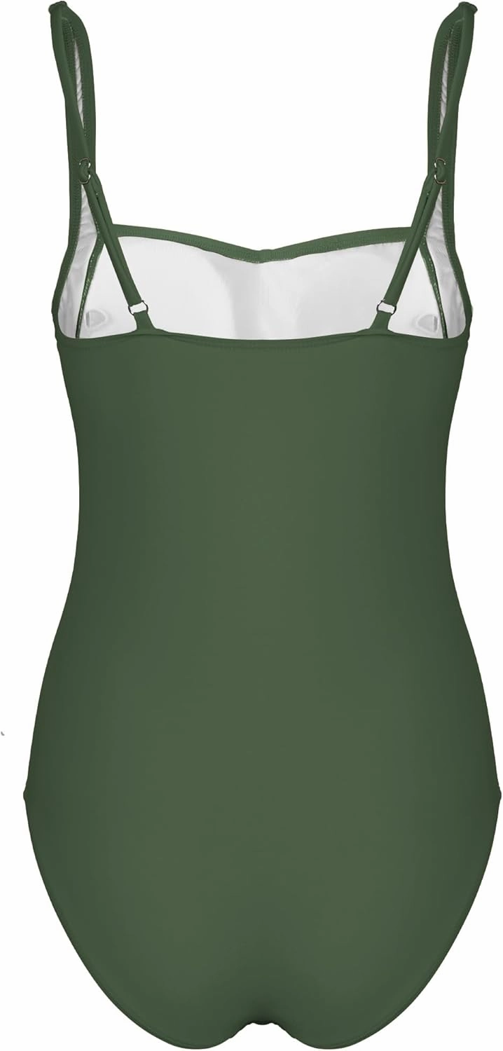 Women's One Piece Swimsuits Tummy Control Bathing Suits for Women Criss Cross Ruched Push Up Vintage Retro Swimwear