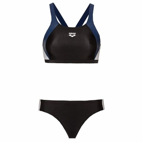 WOMEN'S REN TWO PIECE - BLACK/WHITE