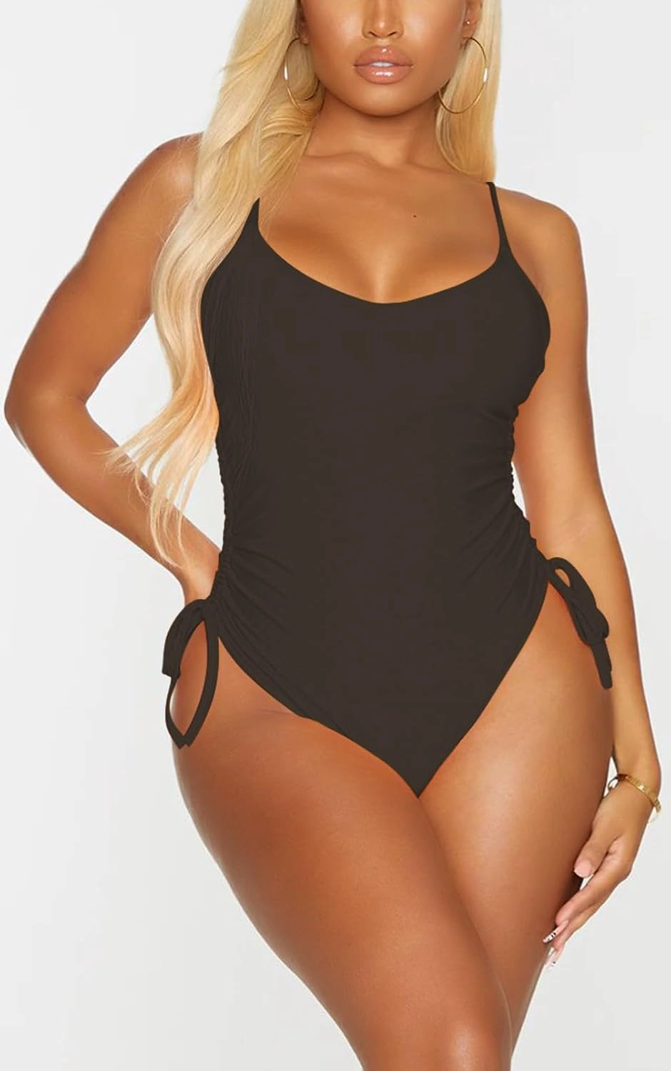 Women's Sexy One Piece Bathing Suit Tummy Control Swimsuit
