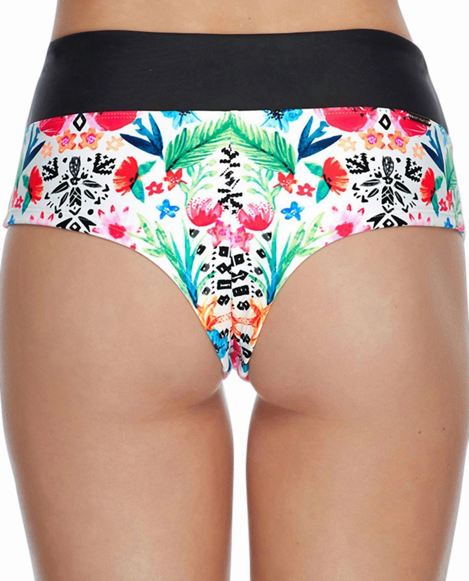 Women's Sweetie High Waisted Bikini Bottom In Reflection