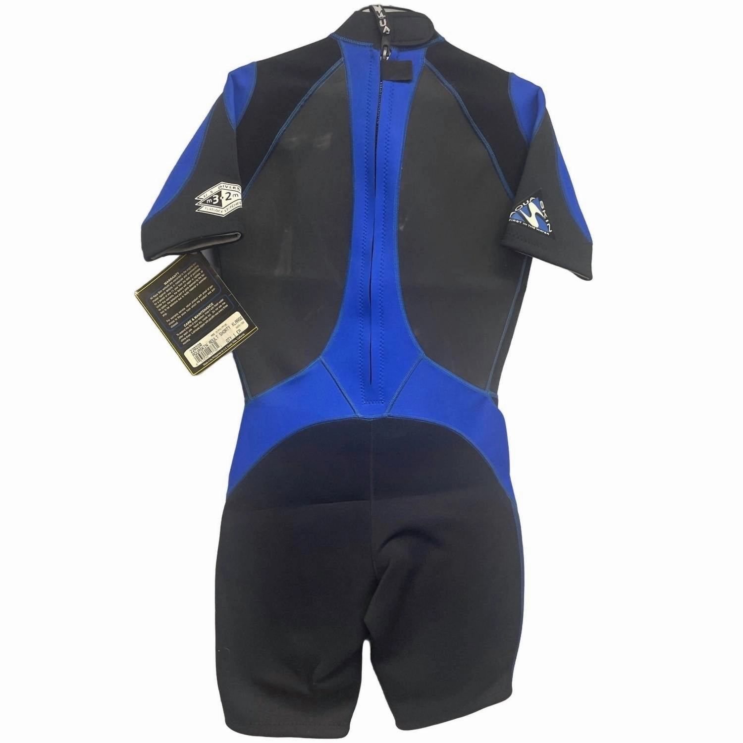 Women's Titanium Divers Neoprene Wet Suit In Black