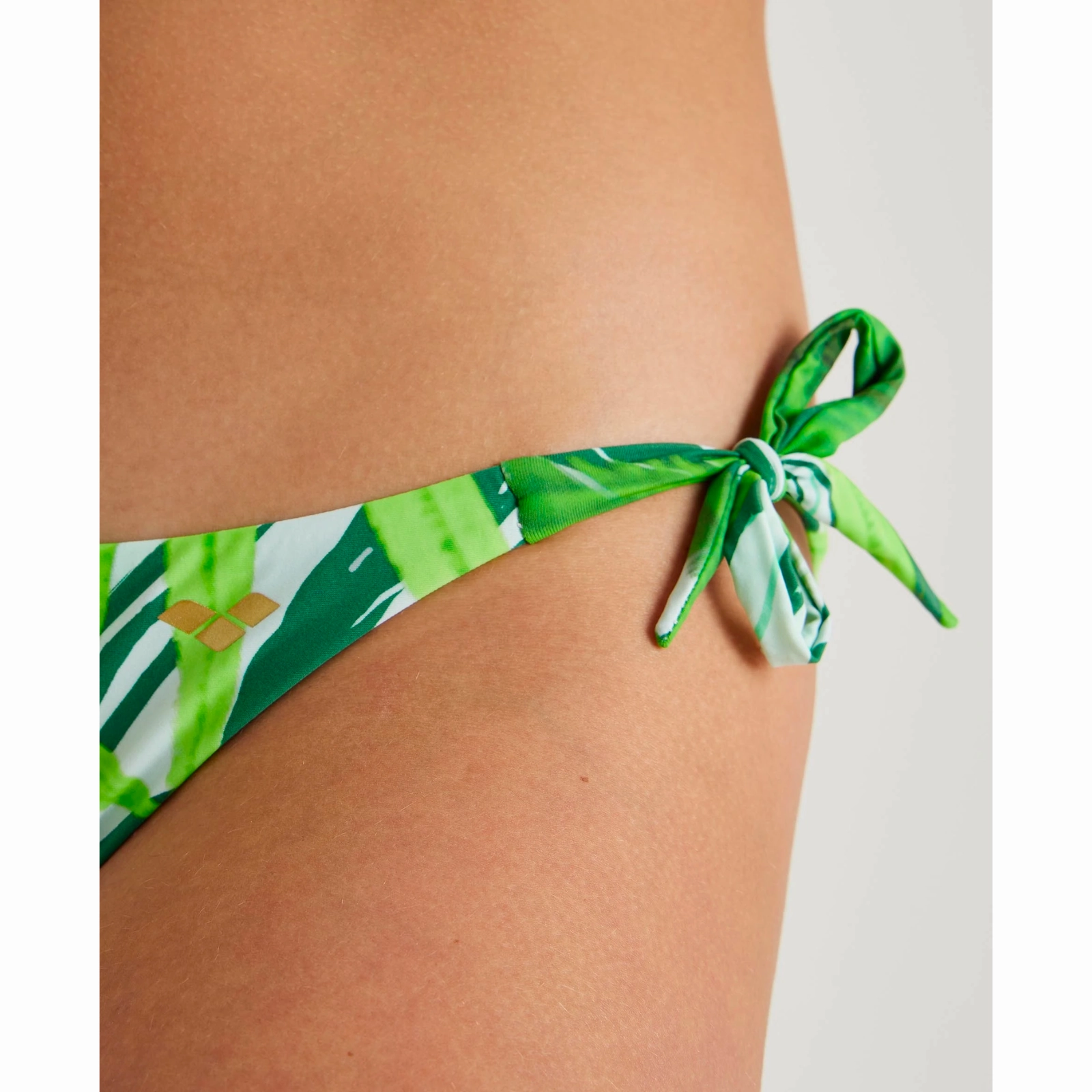 WOMEN'S TRIANGLE BIKINI ALLOVER - LEAF/MULTI