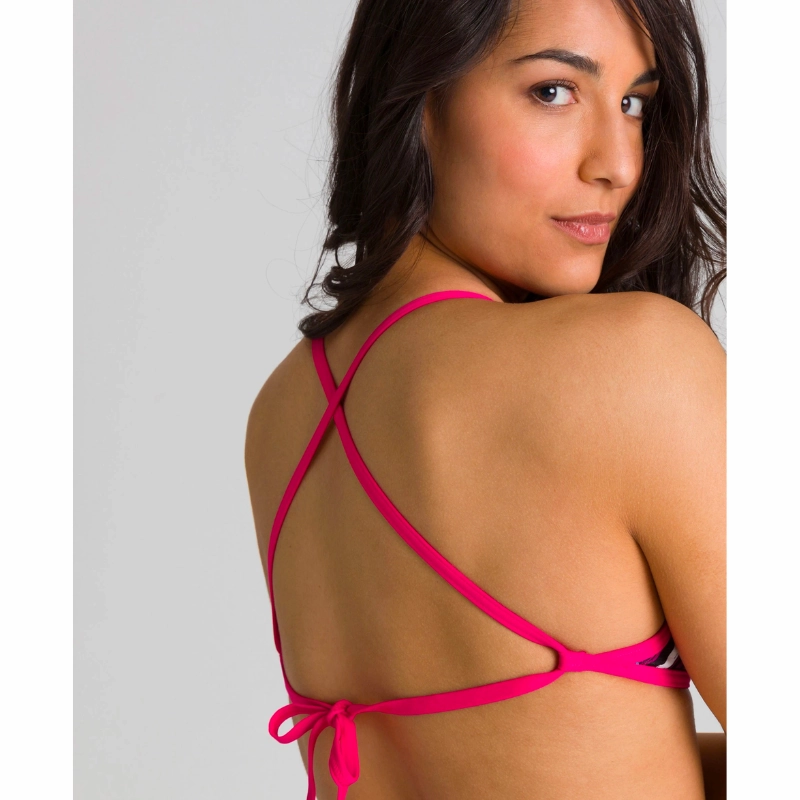 WOMEN'S TRIANGLE FEEL BIKINI TOP - FREAK ROSE/MULTI