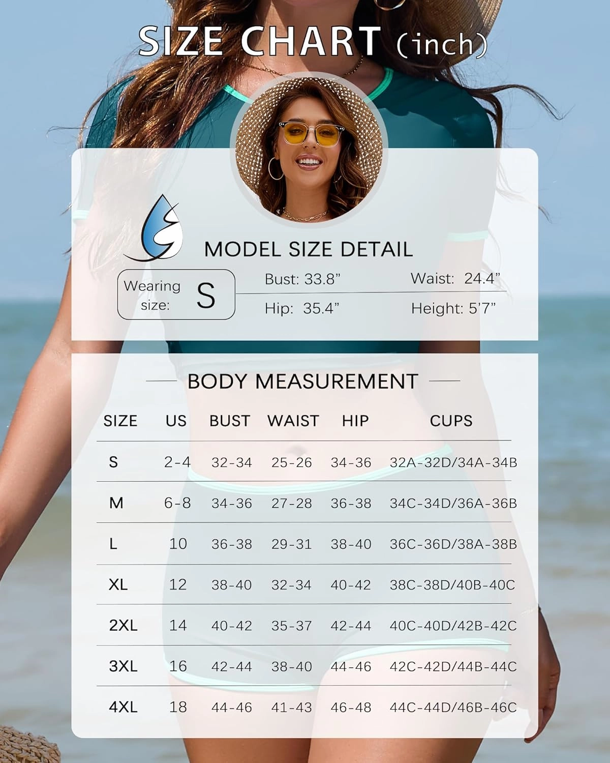 Women Sporty Tummy Control Swimsuit Color Block High Waisted Bikini Set Two Piece Bathing Suit Full Coverage Shorts