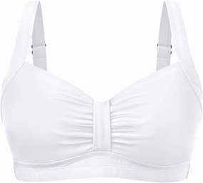 Women Underwire Bikini Top - Supportive Push Up Swim Top Only 2025 Retro Bathing Suit Tops