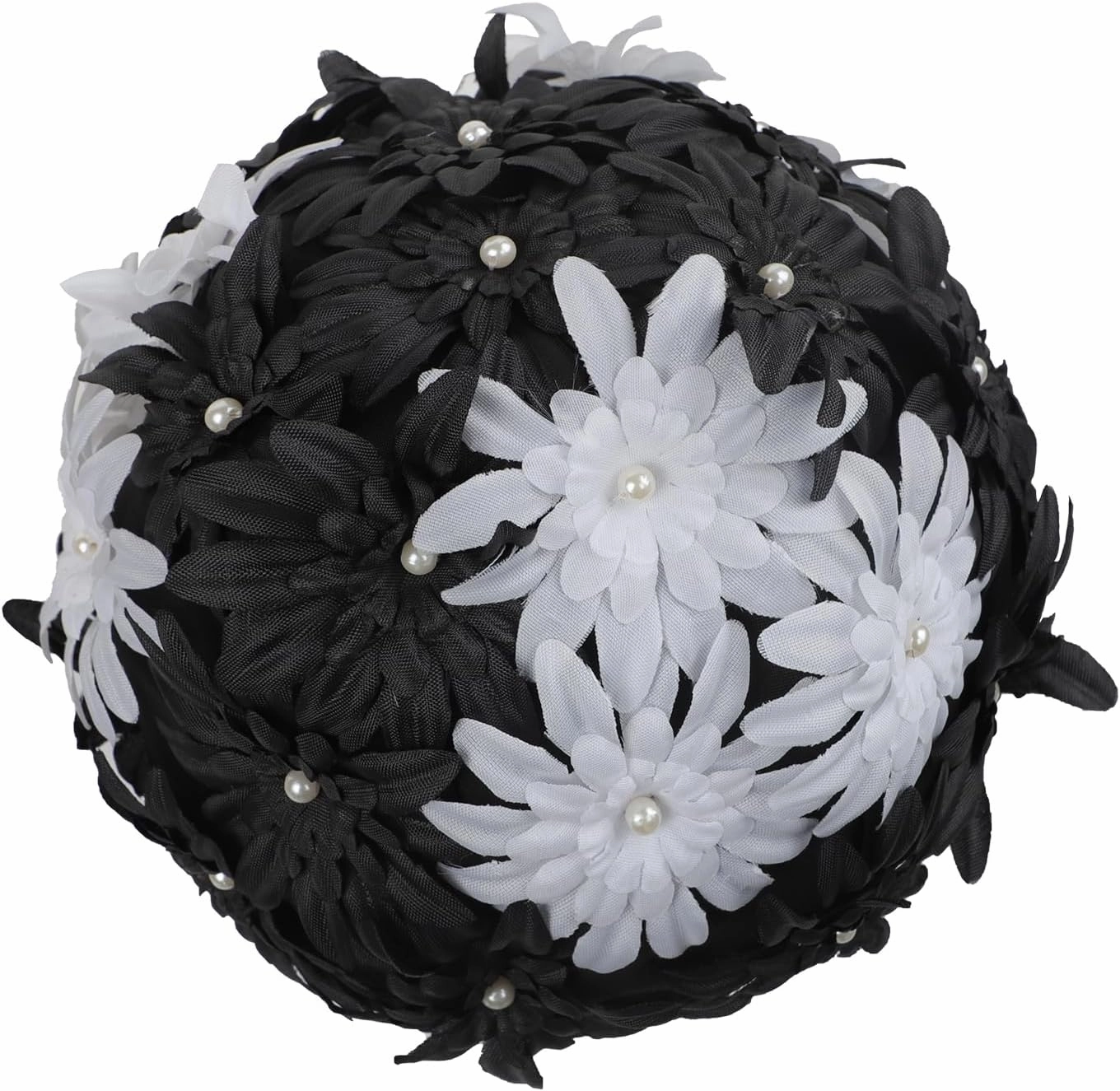 Womens Floral Petal Swim Cap Retro Flower Pearl Bathing Caps Girls Long Short Hair Elastic Beach Swimming Turban Hat