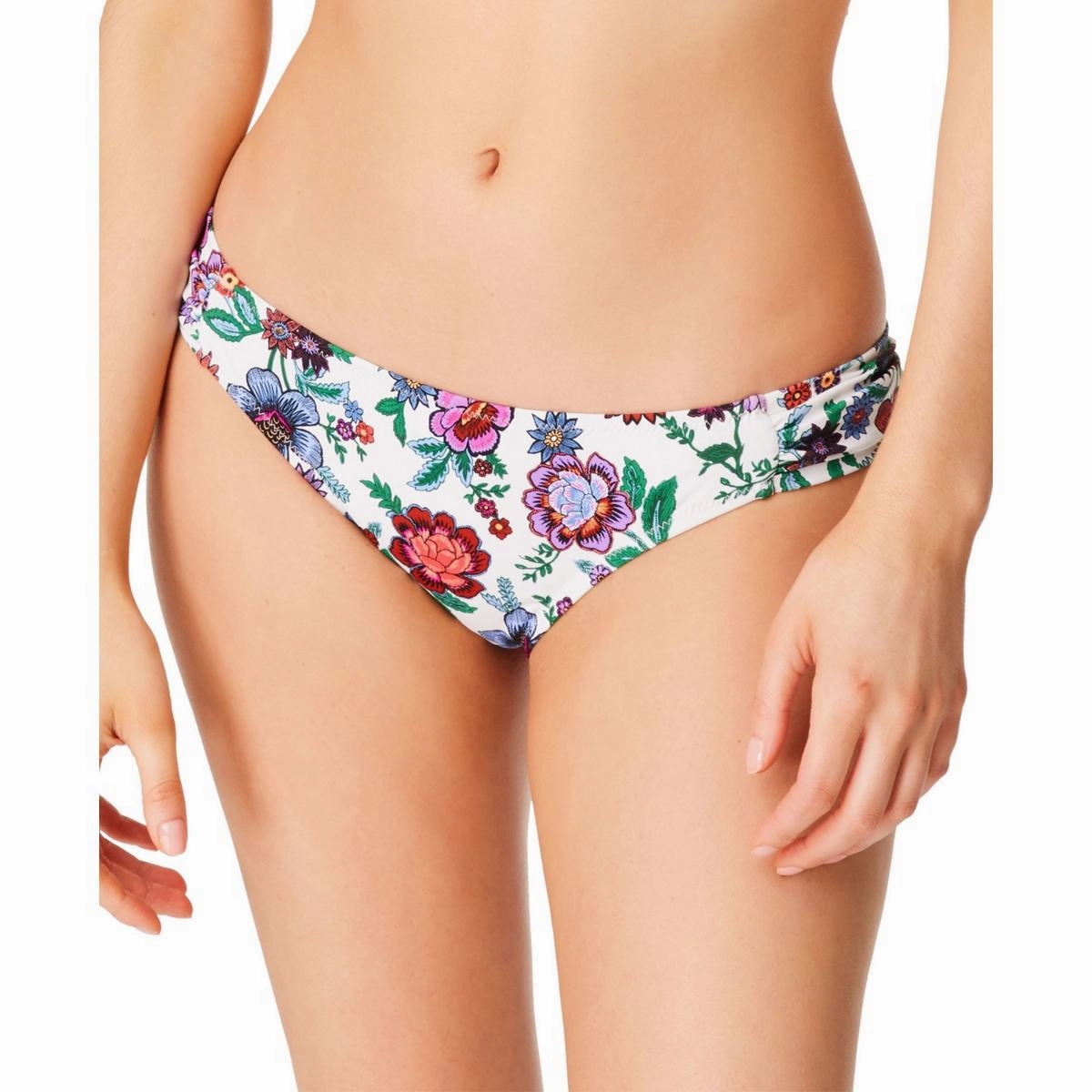 Womens Floral Print Hipster Swim Bottom Separates