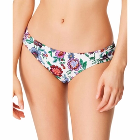 Womens Floral Print Hipster Swim Bottom Separates