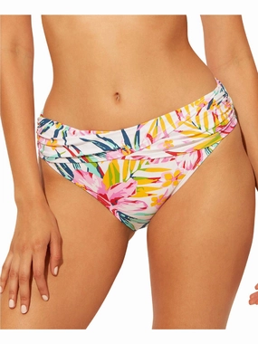 Womens Floral Sarong One-Piece Swimsuit