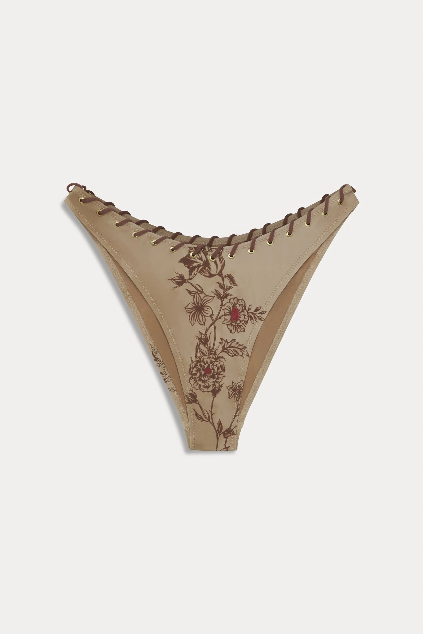 x BELLA HADID Dove Bikini Bottom - Desert Rose