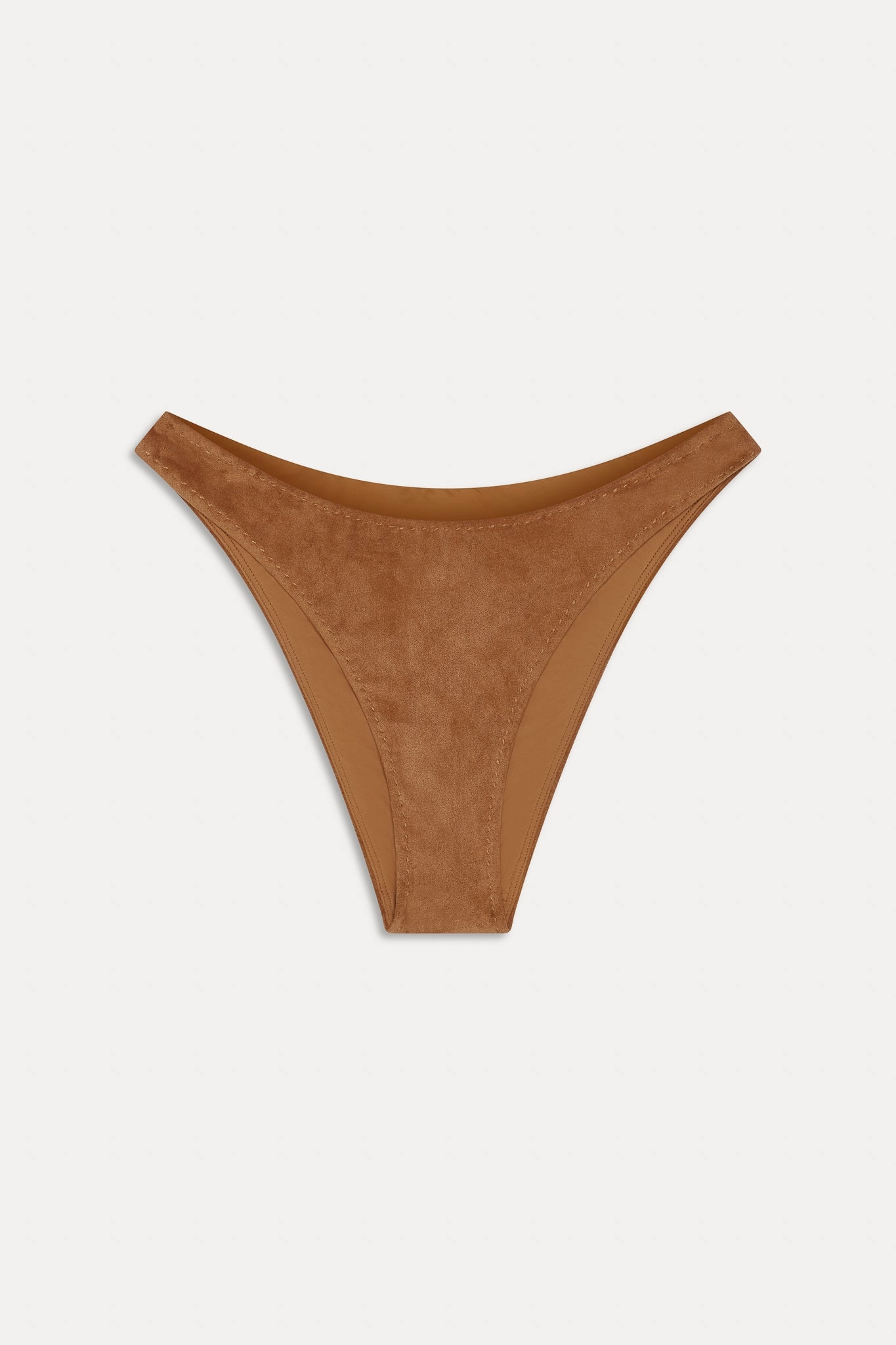 x BELLA HADID Dove Suede Bikini Bottom - Sunkissed Suede