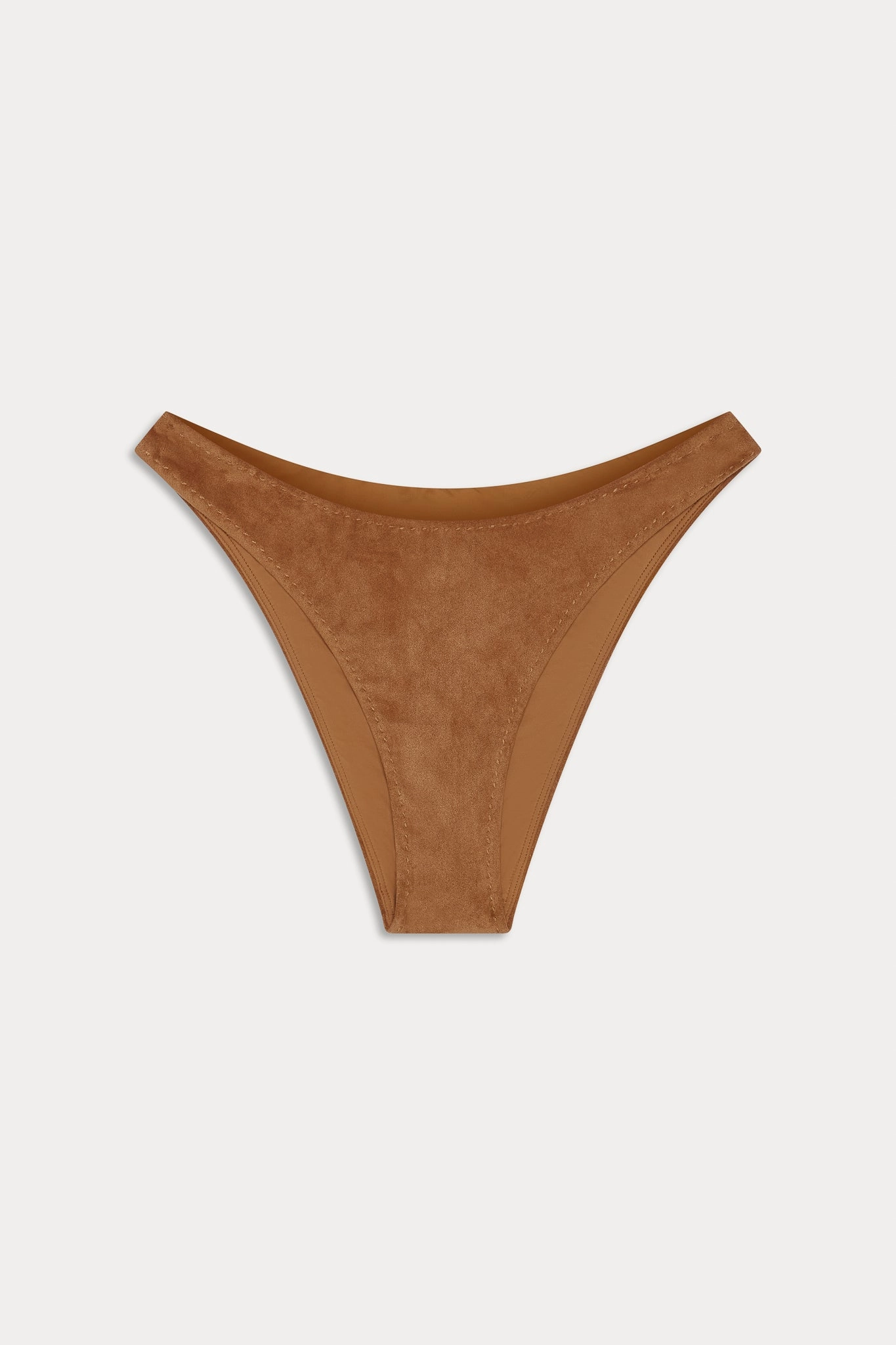 x BELLA HADID Dove Suede Bikini Bottom - Sunkissed Suede