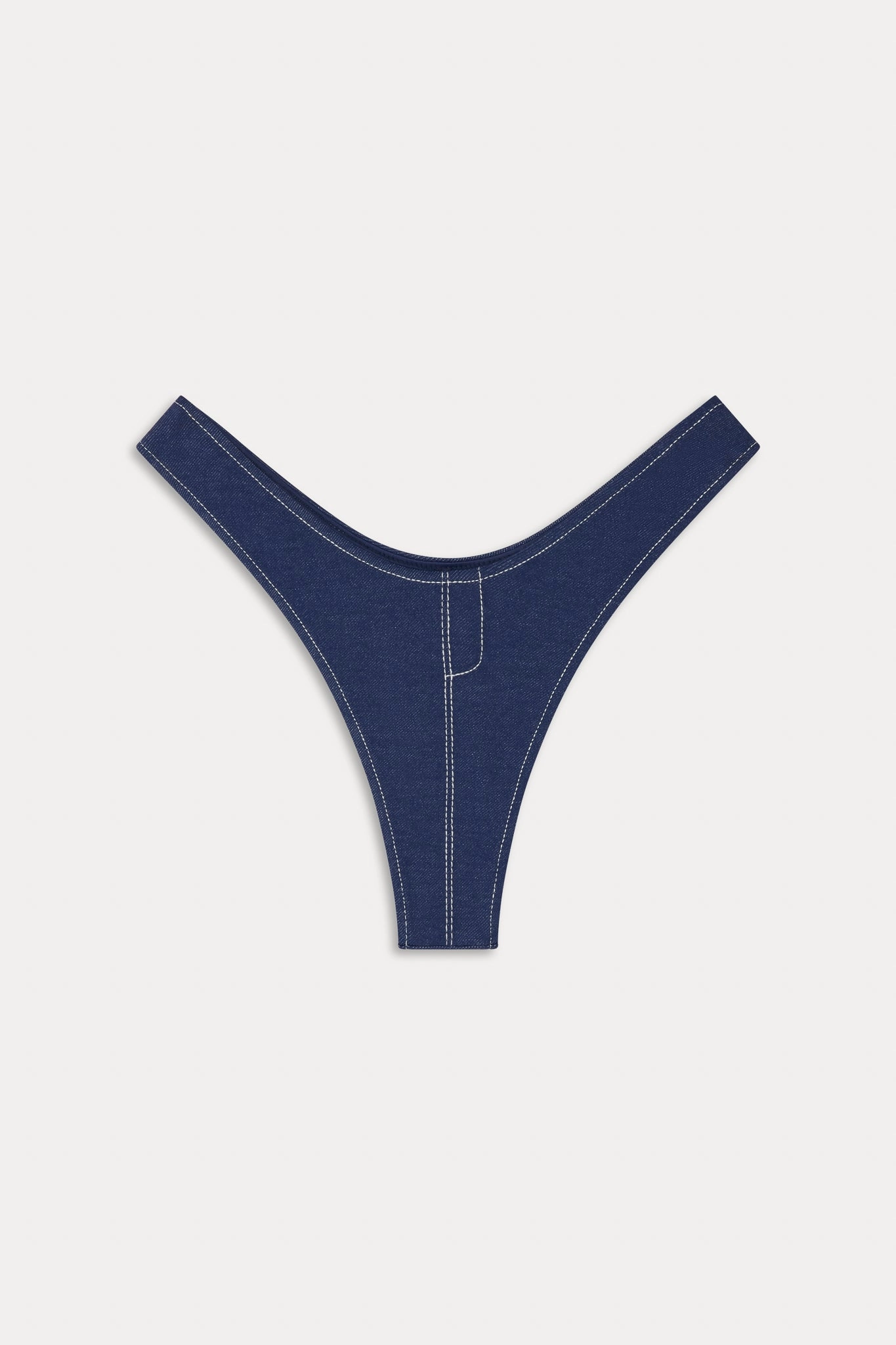 x BELLA HADID Full Moon Bikini Bottom - Summer Denim