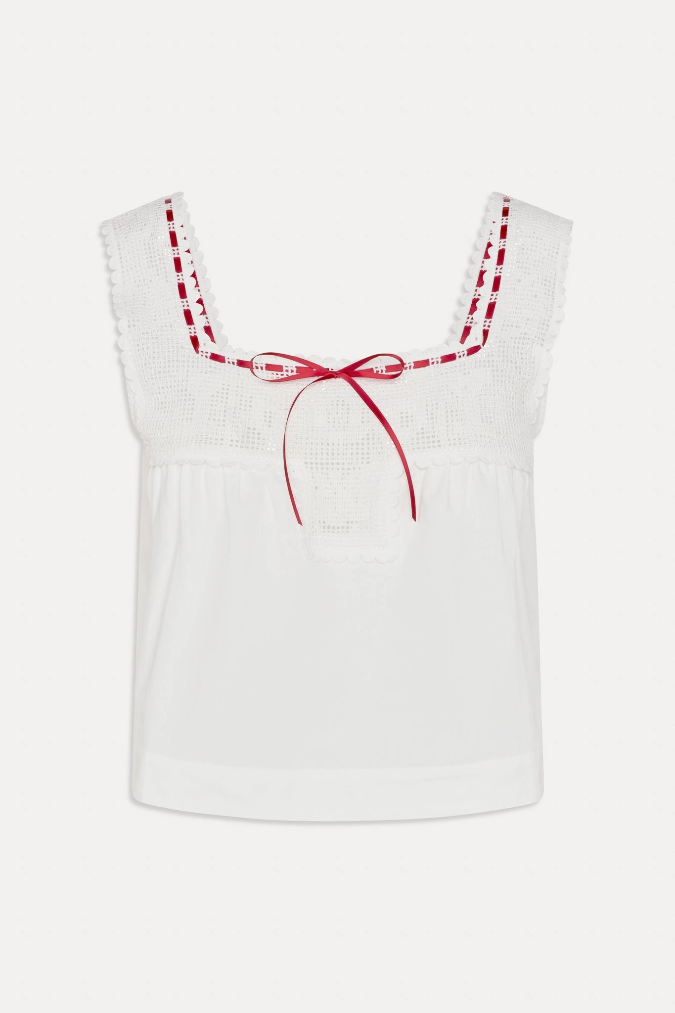 x BELLA HADID Heirloom Top - White