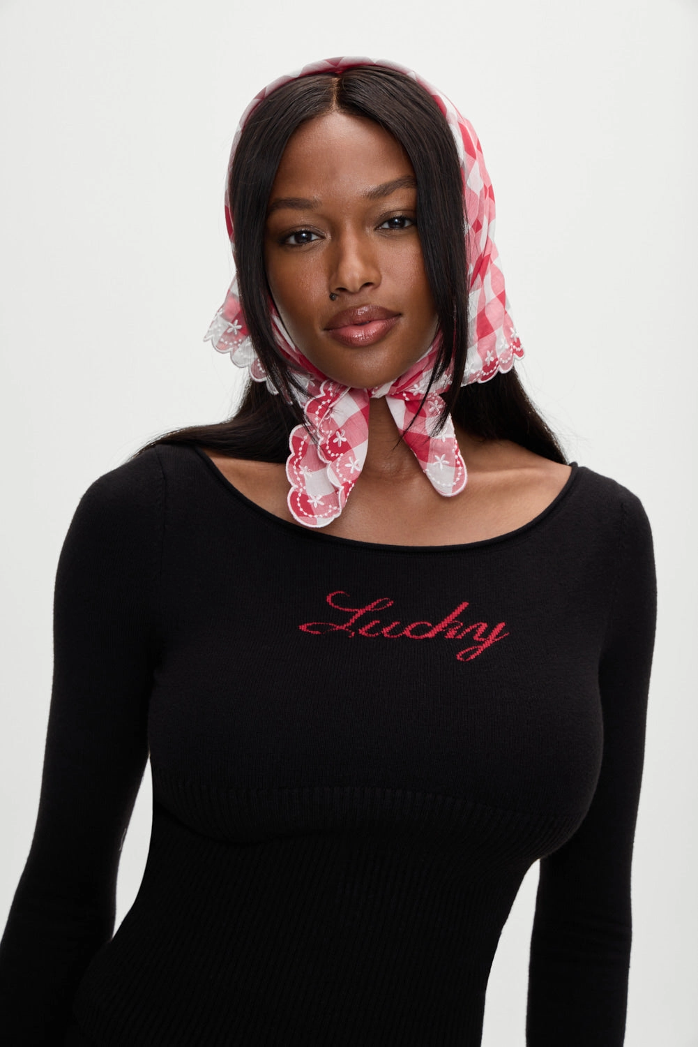 x BELLA HADID Little Miss Head Scarf - Malibu Picnic