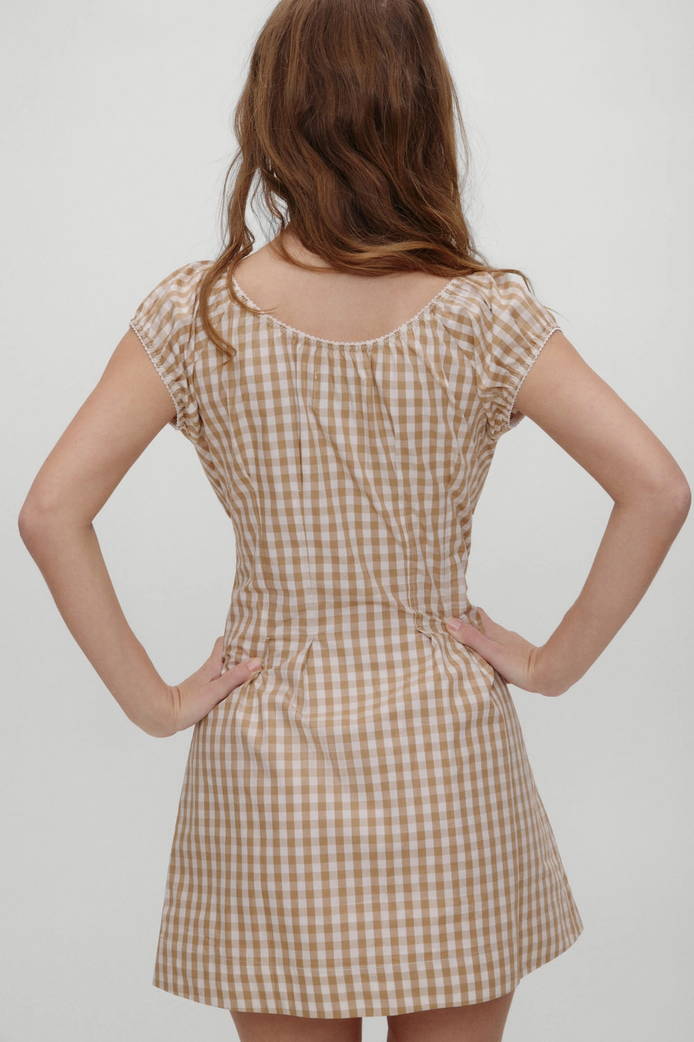 x BELLA HADID Mustang Mini Dress - Rodeo Gingham