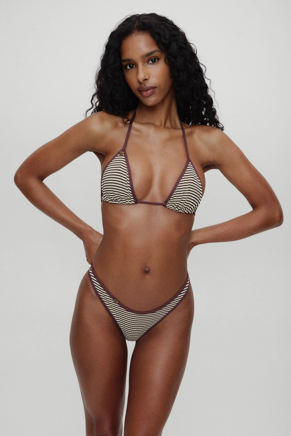 x BELLA HADID Nick Triangle Bikini Top - Lasso