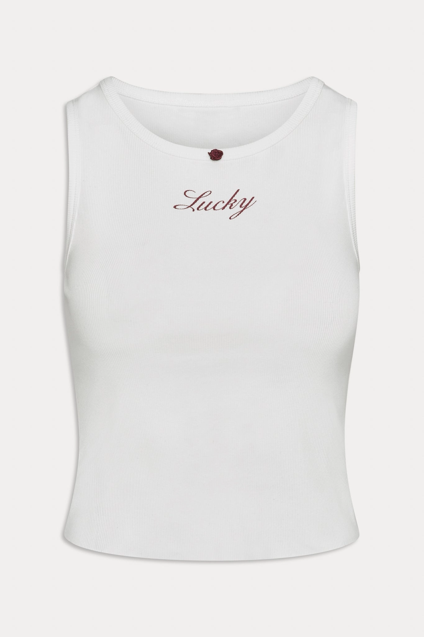 x BELLA HADID Reno Tank Top - Lone Star White