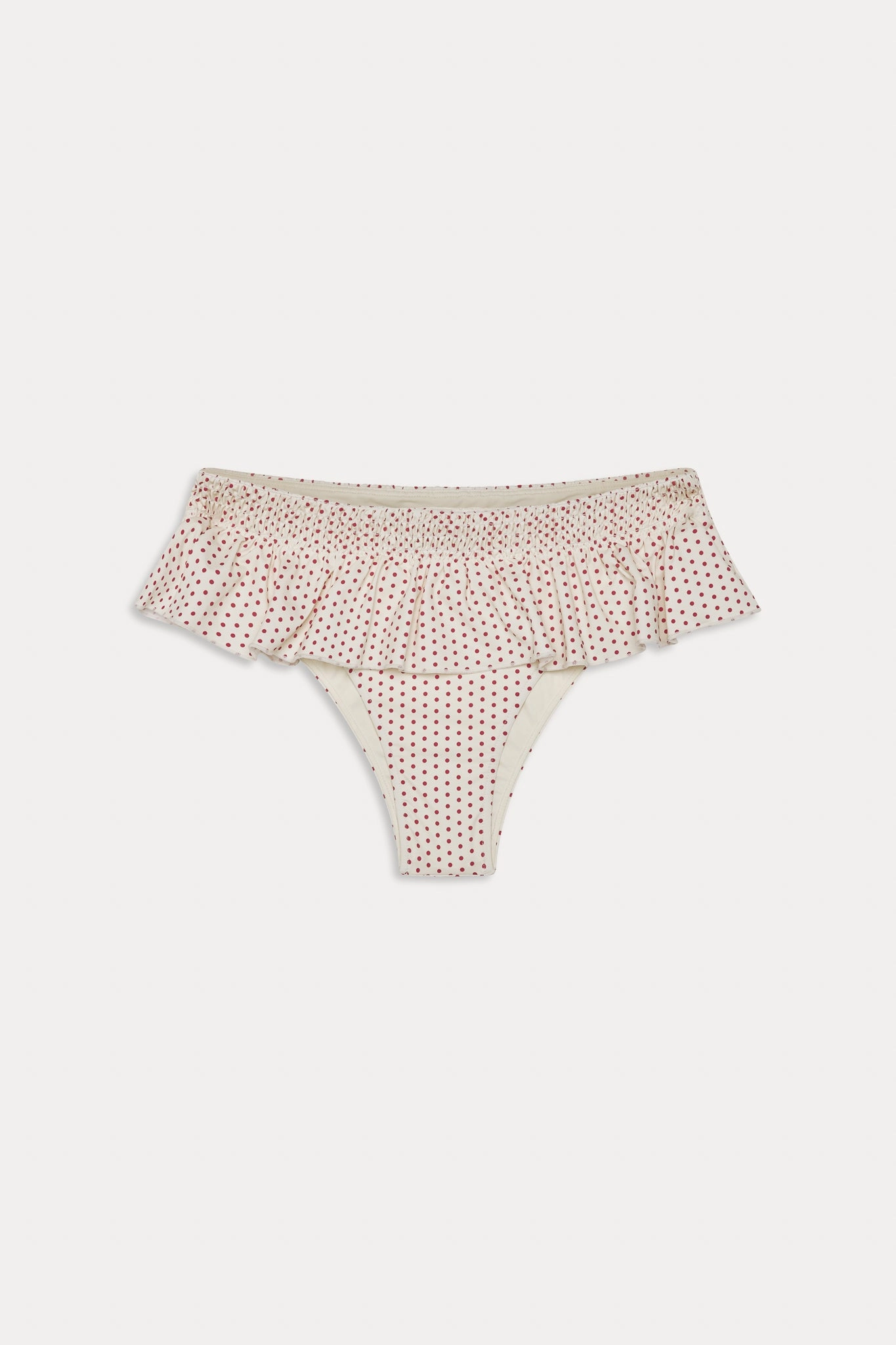 x BELLA HADID Sunday Swim Skirt - Strawberry Polka Dot