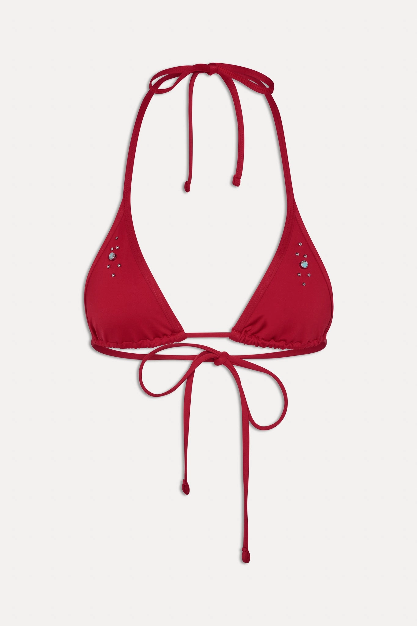 x OREBELLA Paradise Halter Bikini Top - Valentine