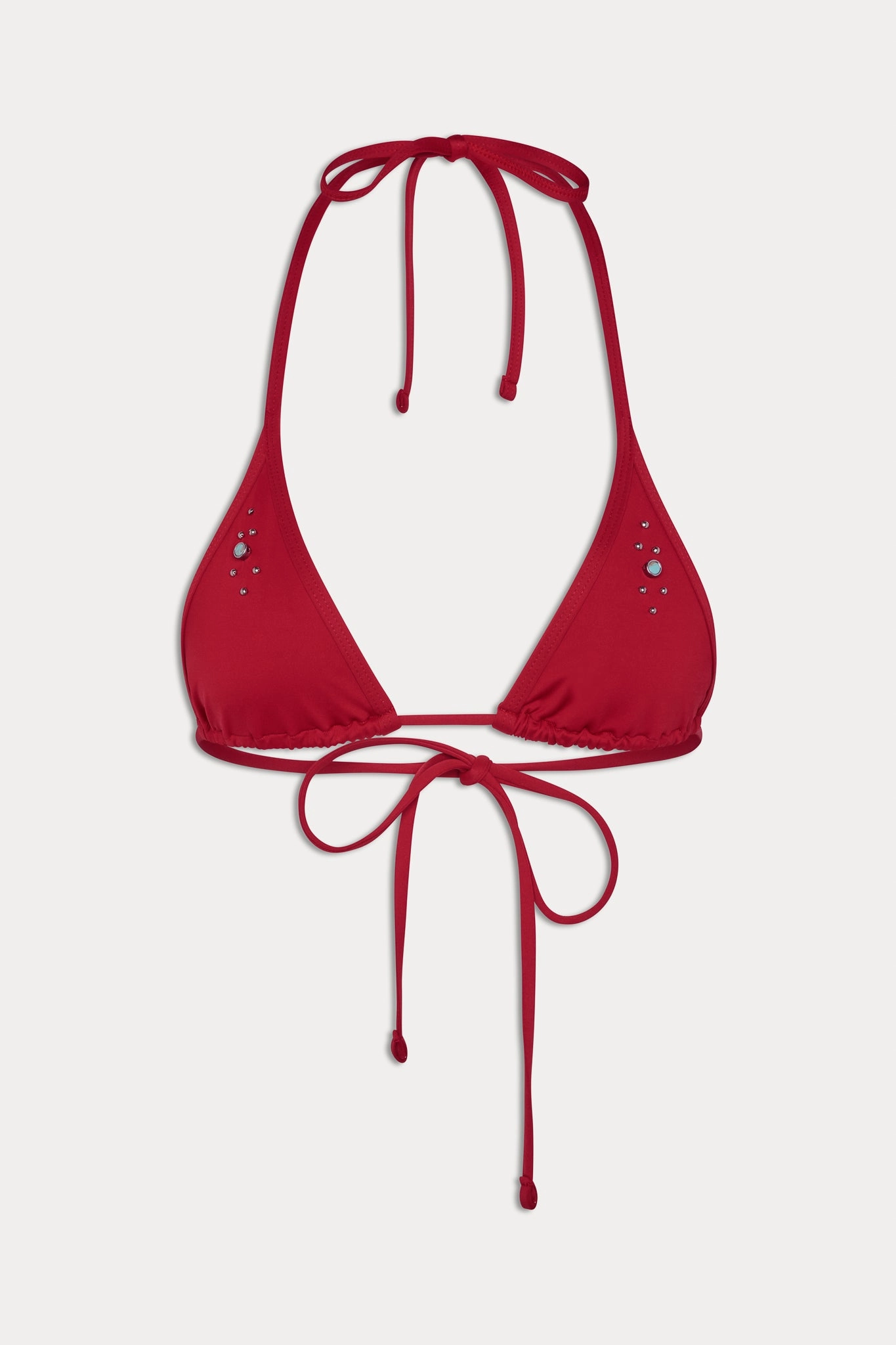 x OREBELLA Paradise Halter Bikini Top - Valentine