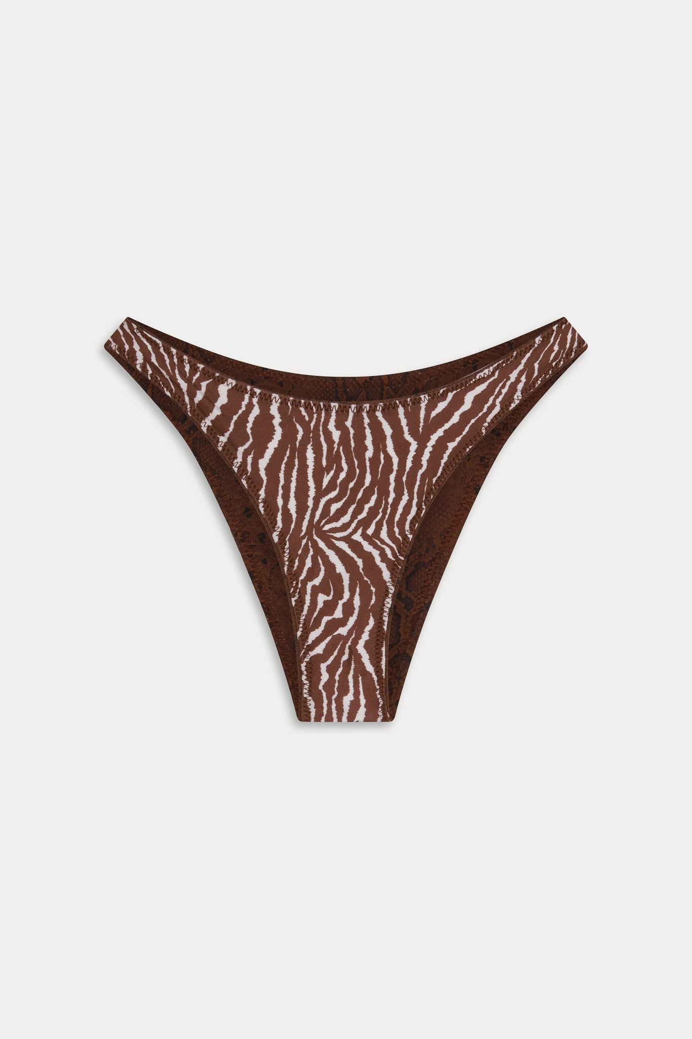 x Ralisation Par Dove Reversible Bikini Bottom - Python/Animal