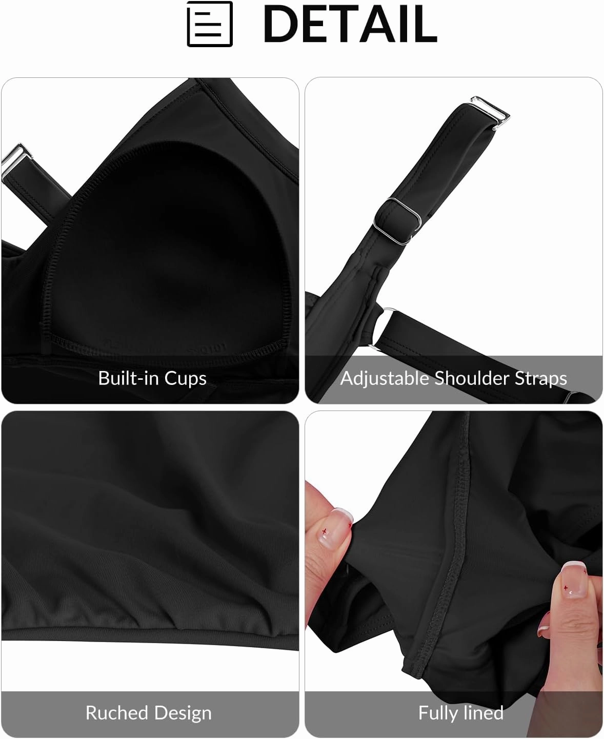 Yonique Plus Size One Piece Swimsuit for Women Tummy Control Bathing Suit Cutout Swimwear