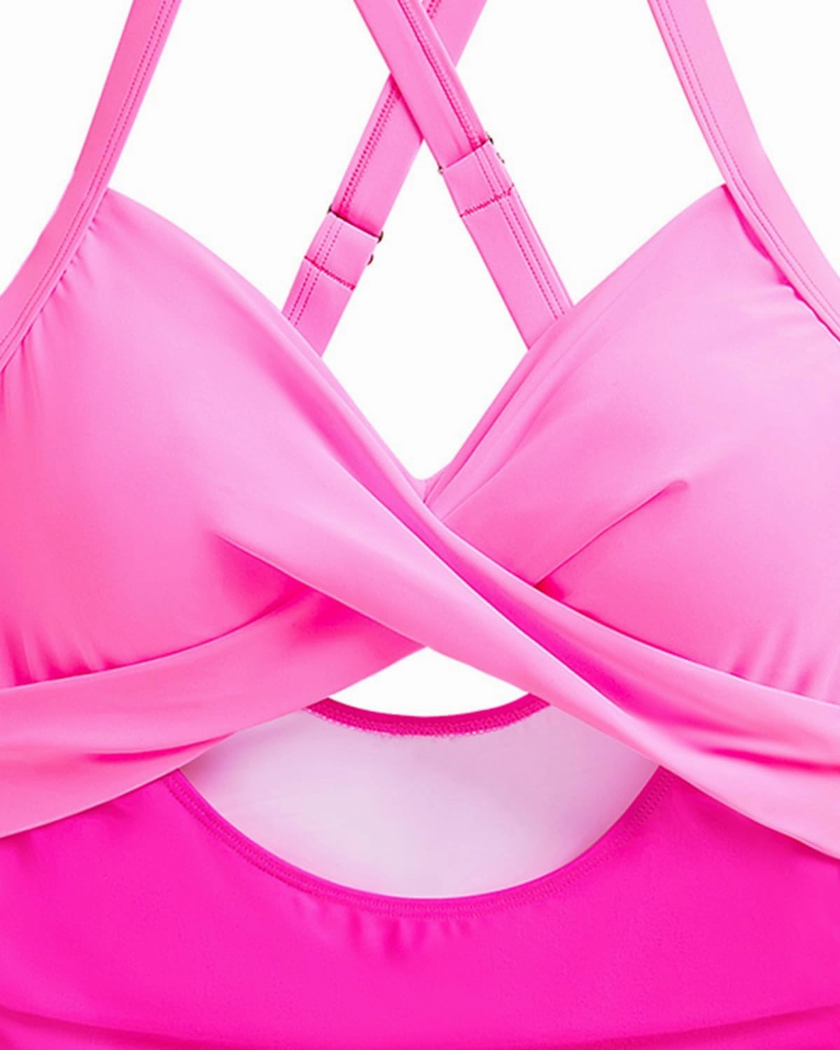 Yonique Plus Size One Piece Swimsuit for Women Tummy Control Bathing Suit Cutout Swimwear