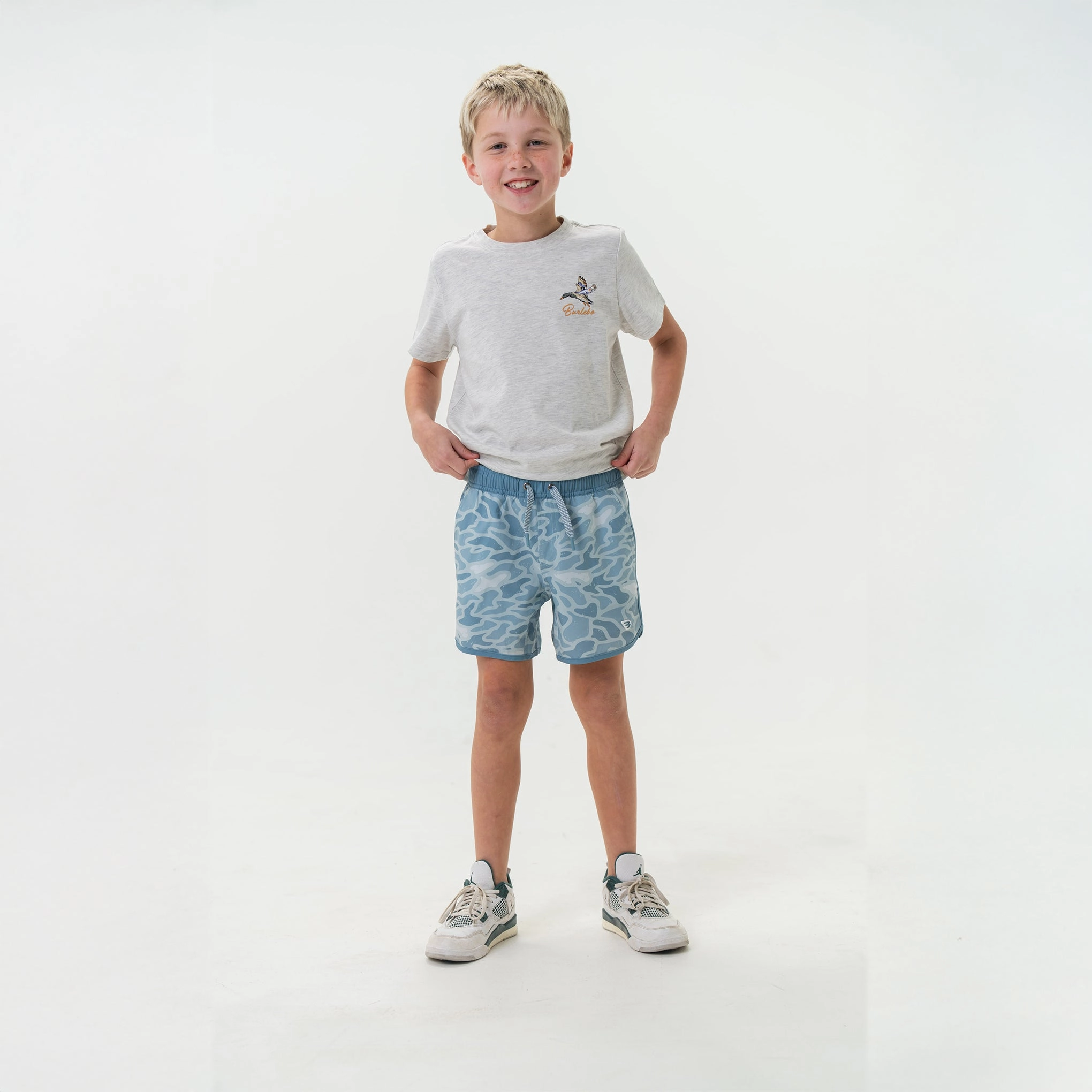 Youth Swim Trunk - Seaside Camo