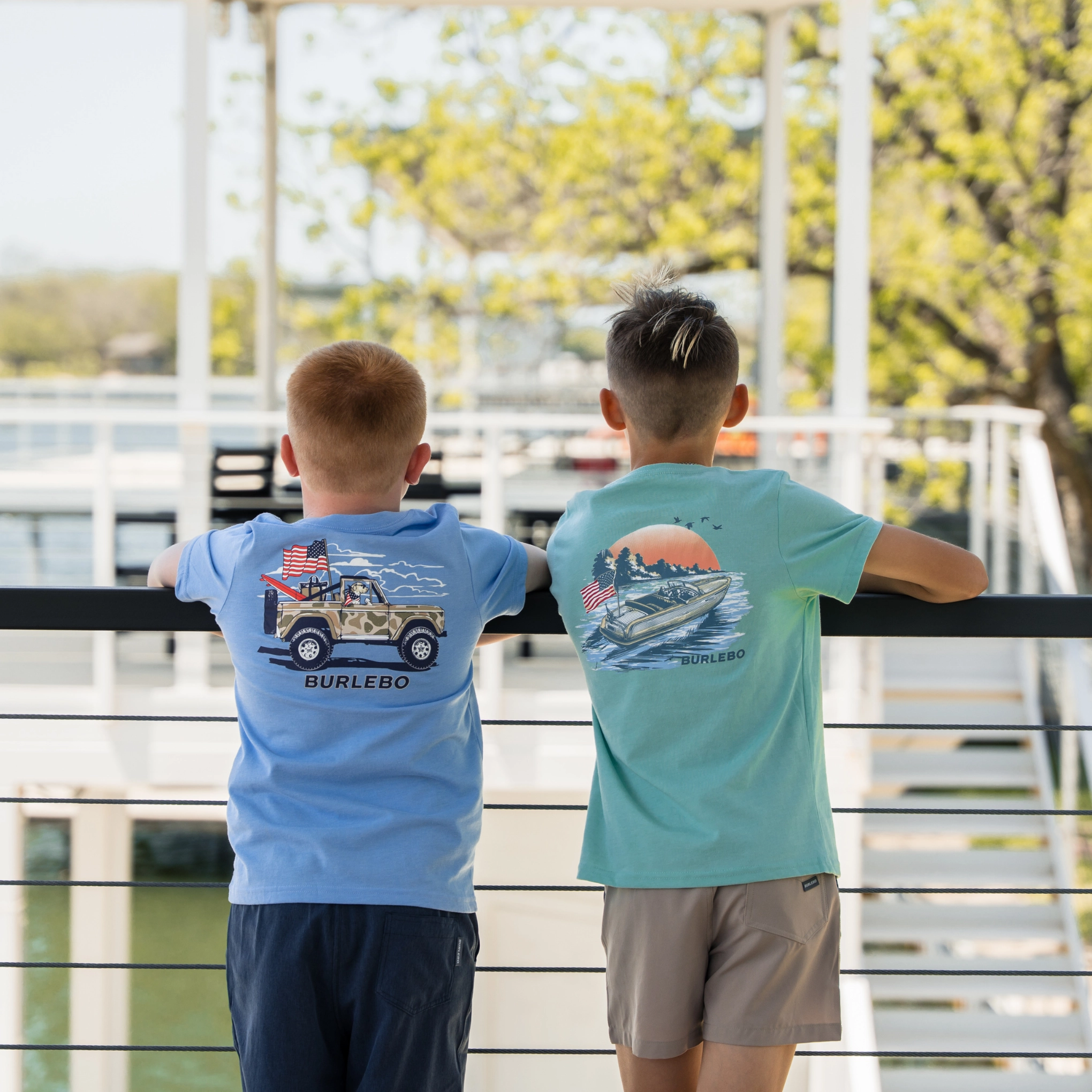 Youth Tee - Lake Weekend - Island Reef