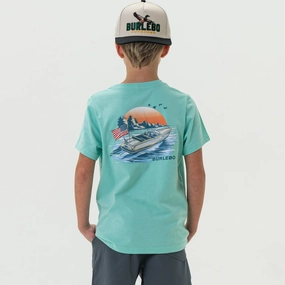 Youth Tee - Lake Weekend - Island Reef