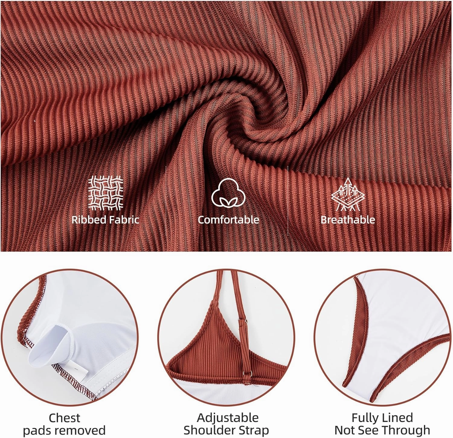 Zando One Piece Swimsuit Women Sexy Ribbed Swim Suits for Women 2025 Bathing Suit Open Back Swimsuits Slimming Women Swimwear