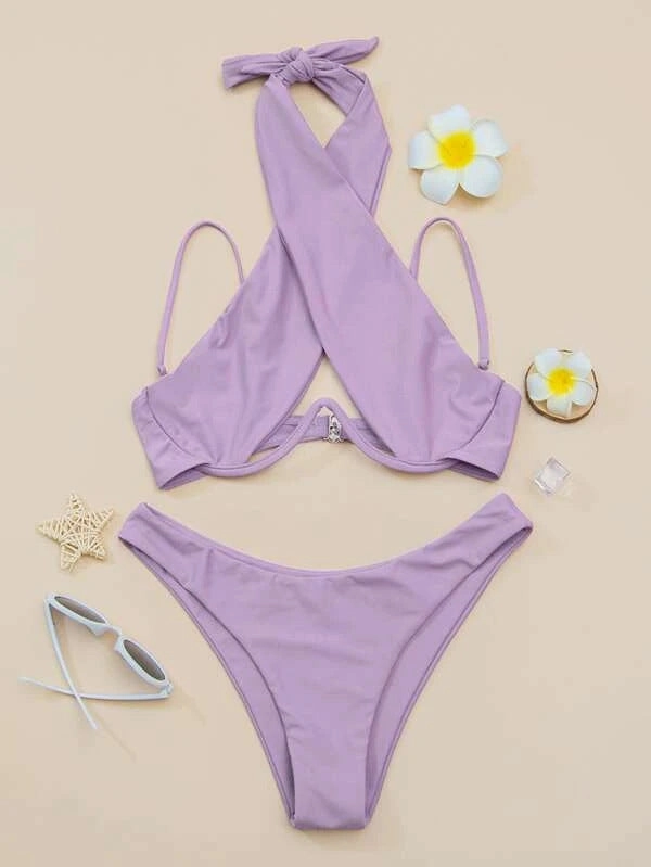 ZASUWA Female Cross Beach Bikini Set