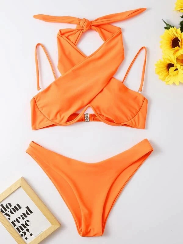 ZASUWA Female Cross Beach Bikini Set