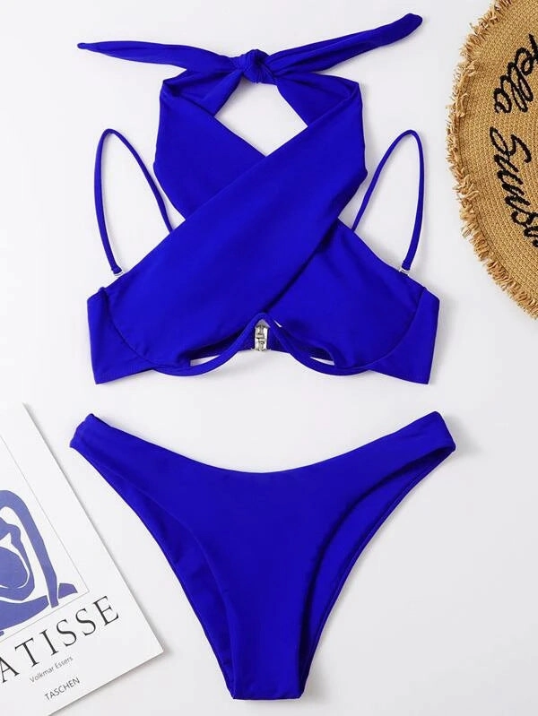 ZASUWA Female Cross Beach Bikini Set