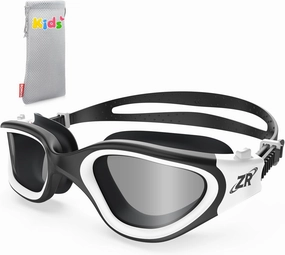 ZIONOR Kids Swim Goggles, G1 MINI UV Protection Anti-Fog Polarized Swimming Goggles for Age 6-14